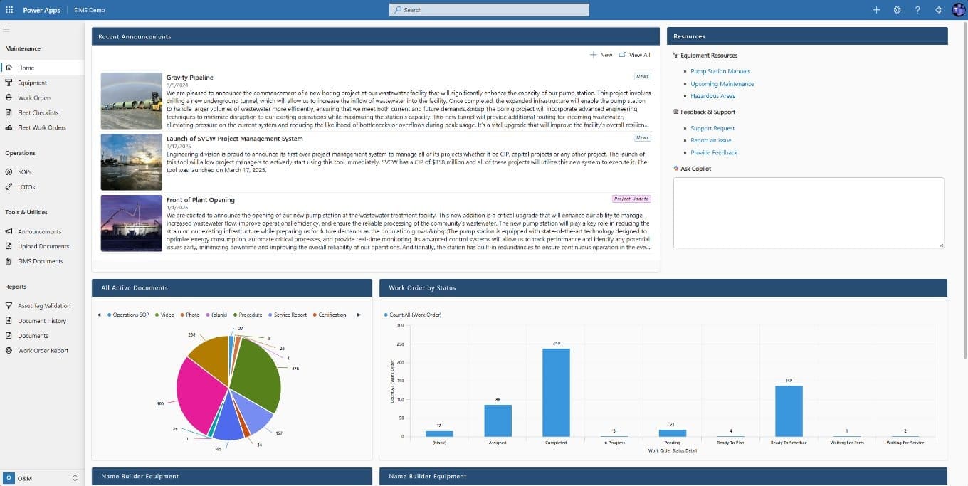 nexinite-Equipment Information Management System (EIMS)